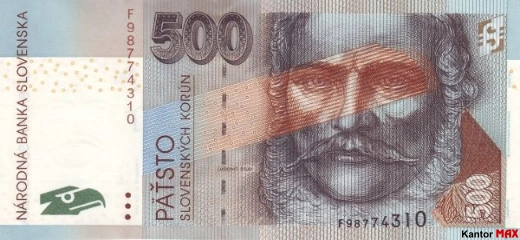 500 koron słowackich 2006 rok - Awers