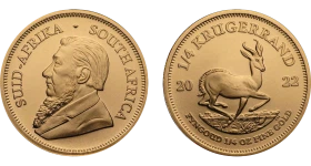 Krugerrand 1/4 oz - Au 917 - 8,49g