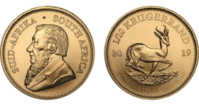 Krugerrand 1/10 oz - Au 917 - 3,39g